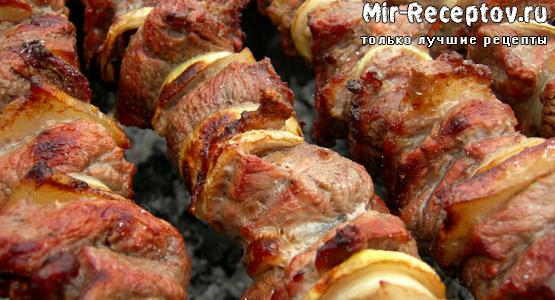 Рецепт приготовления шашлыка