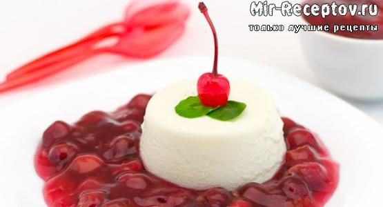 Очень нежный и приятный на вкус десерт