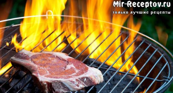 Готовим мясо на гриле