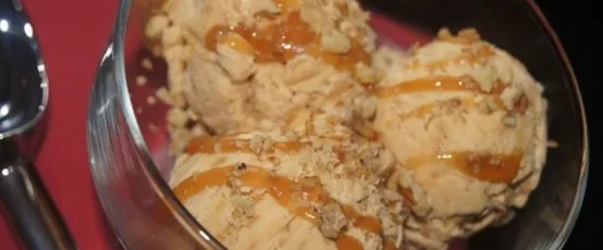 Мороженое из жженого сахара