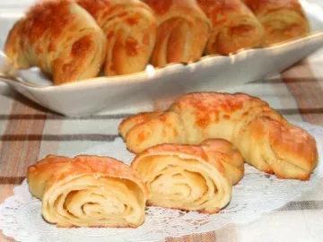 Круассаны из дрожжевого теста