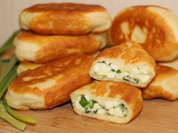 Пирожки с яйцом