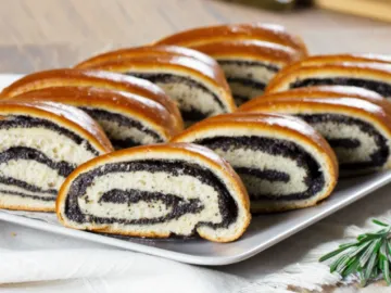 Рулет с маком 