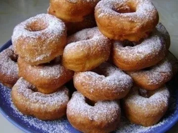 Творожные пончики