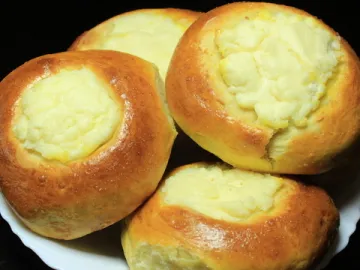 Булочки с творогом