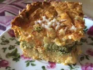 Картофельная запеканка с курицей