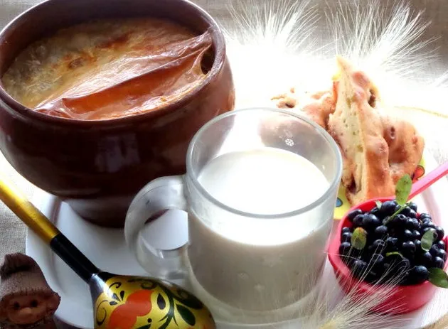 Горшочки с топлёным молоком