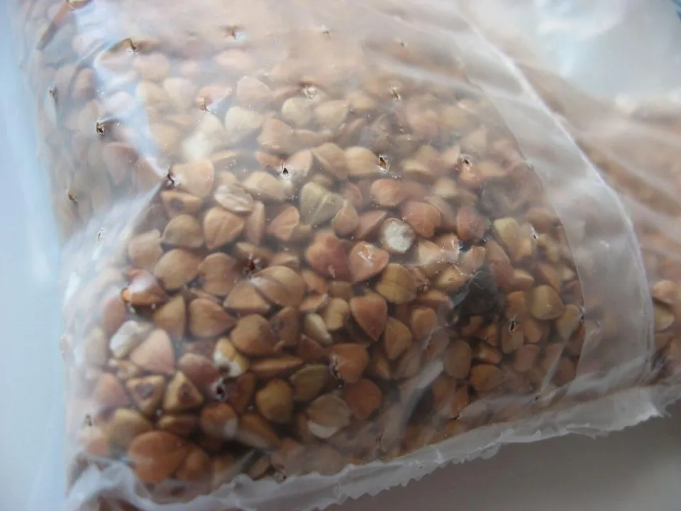 Упаковка гречневой крупы, натуральный безглютеновый продукт